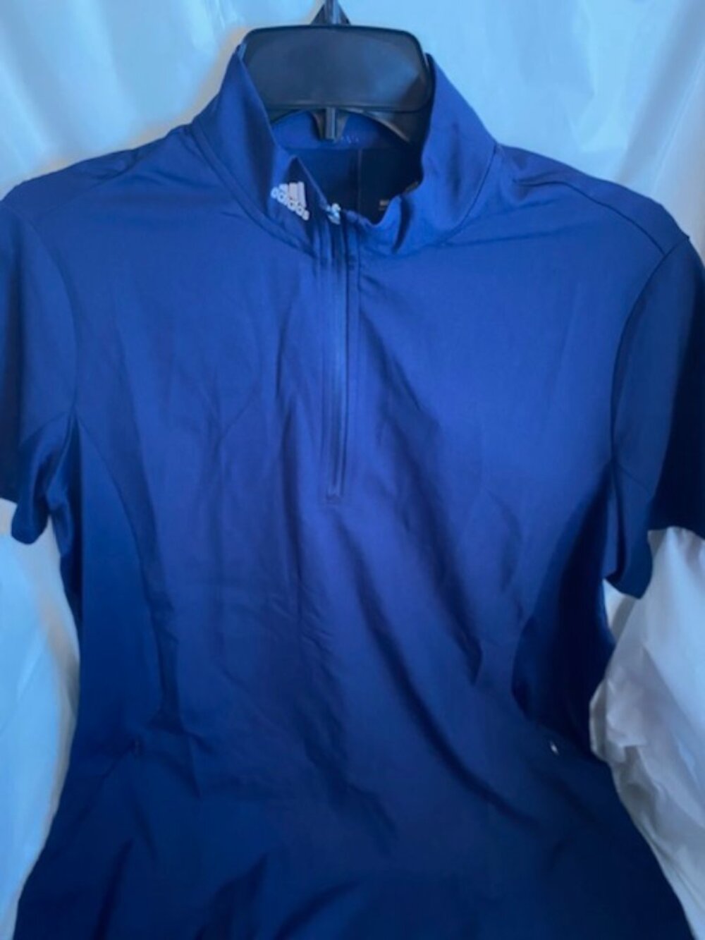 Adidas Golf Dress & Bike Shorts Set in Navy Blue--Size Large (NEW) - Picture 4 of 11